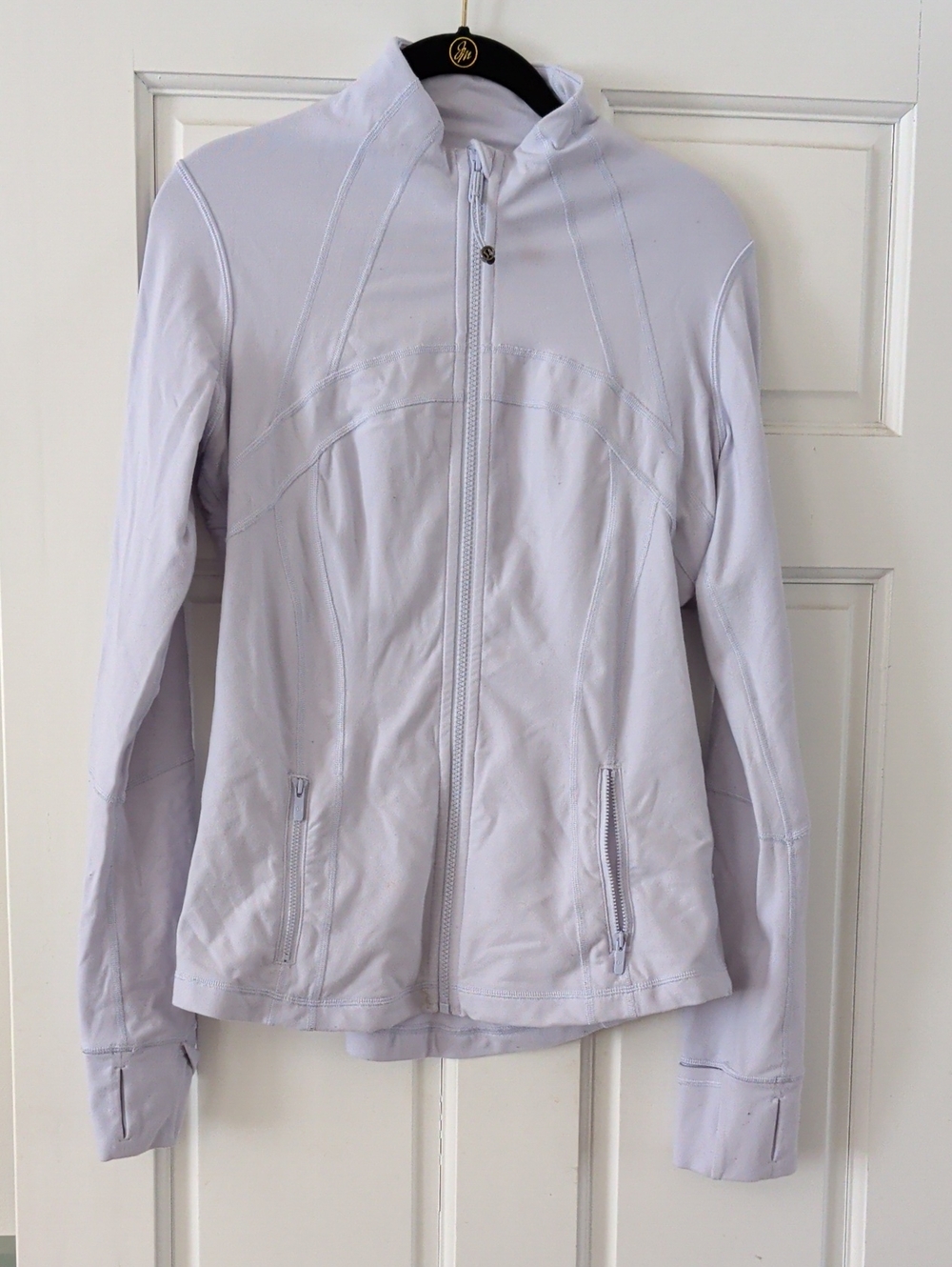 Light Lavender Full-Zip Women's Jacket